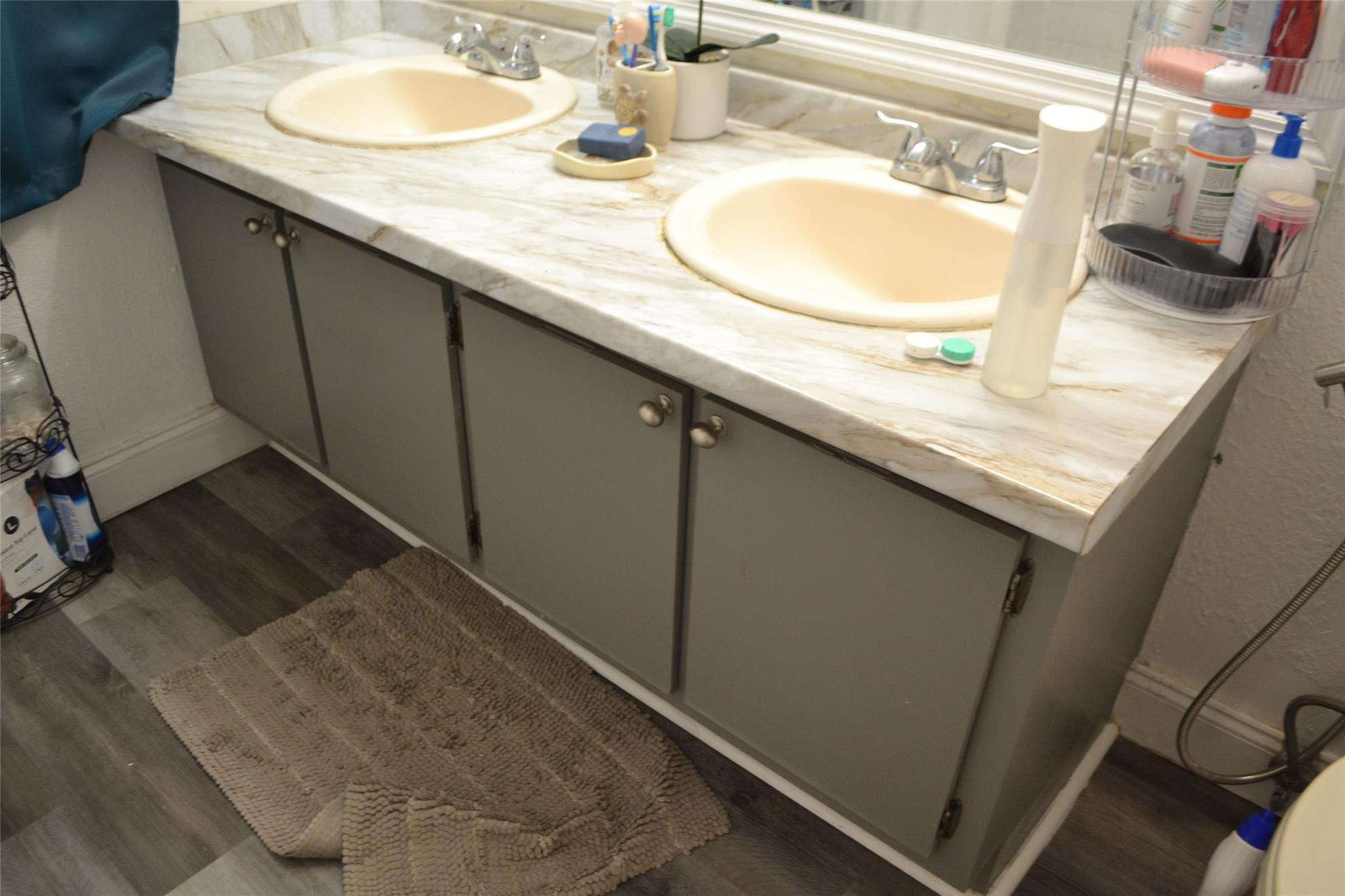 3539 Inverrary Boulevard West Lauderhill, FL 33319 - Photo 25 of 33 a bathroom with a granite countertop sink and a mirror