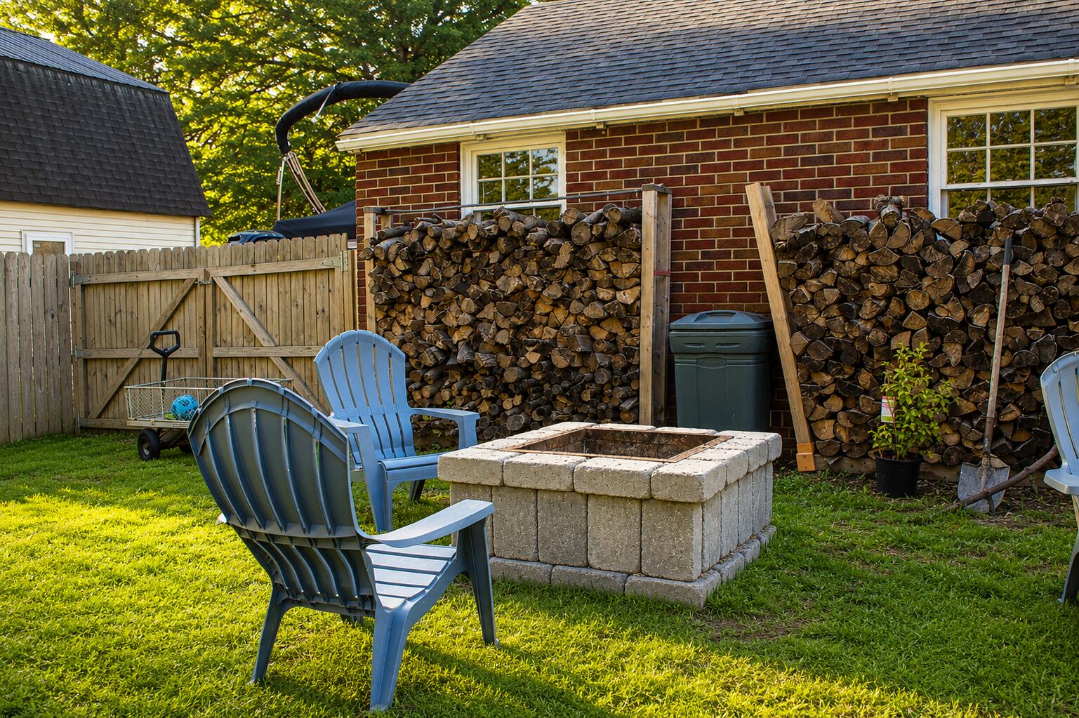 41 Western Avenue Fairfield, ME 04937 - Photo 25 of 35 Firepit