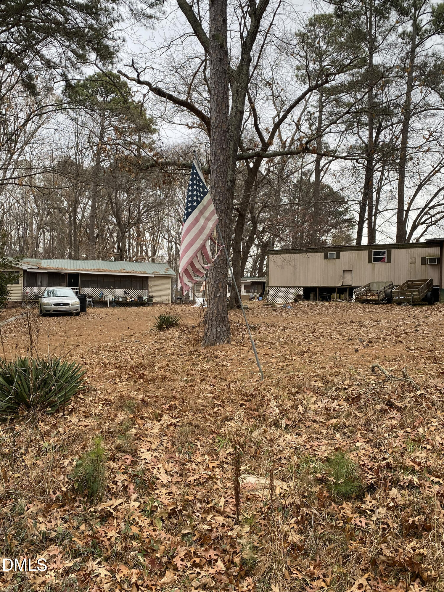 4605 Graham Newton Road Raleigh, NC 27606 - Photo 9 of 10 a view of a yard with large trees