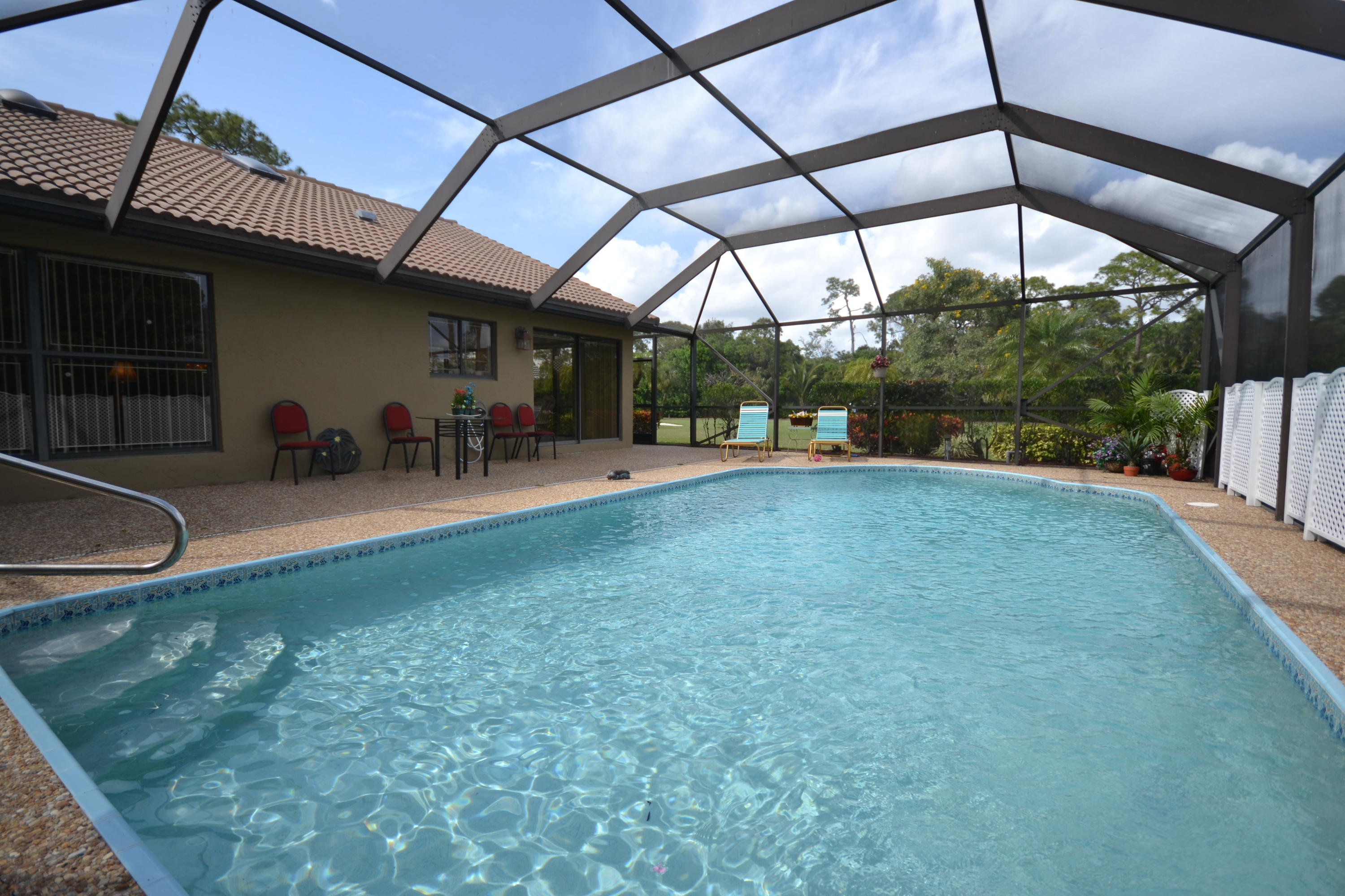 11147 Highland Circle Boca Raton, FL 33428 - Photo 20 of 37 Screened Pool Patio