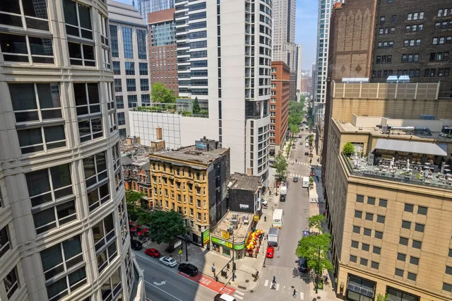 a front view of a building