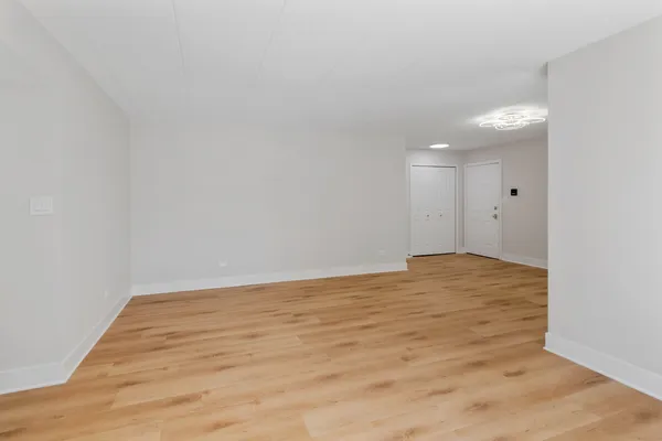 a view of empty room