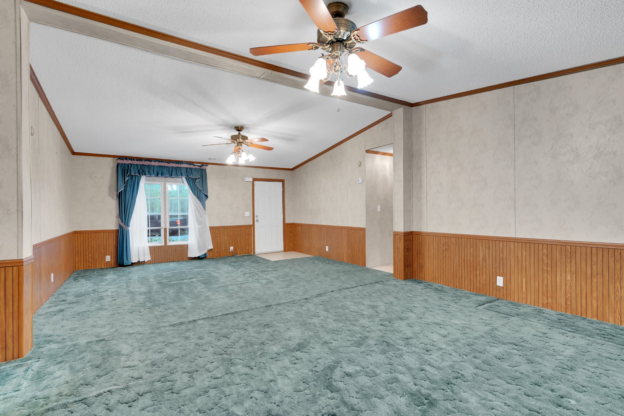 2635 Pete Sain Road Manchester, TN 37355 - Photo 32 of 52 a view of empty room with window and ceiling fan