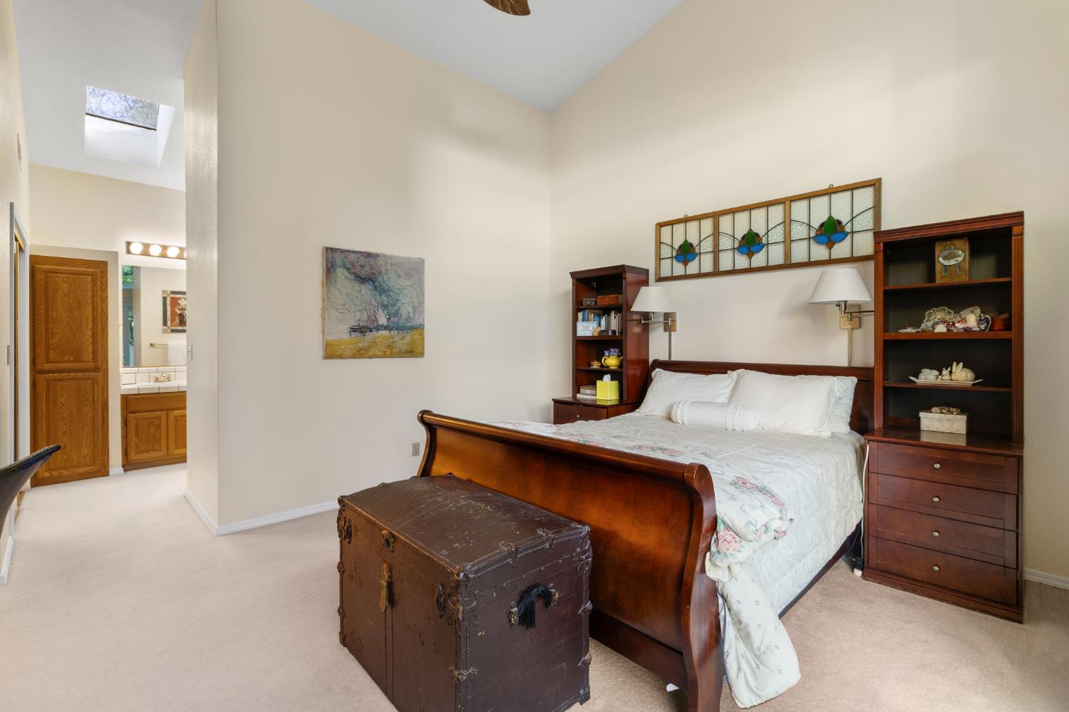 1153 Copper Lantern Court Modesto, CA 95355 - Photo 22 of 37 a bedroom with a bed and furniture