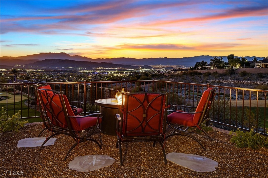 2446 Hardin Ridge Drive Henderson, NV 89052 - Photo 61 of 88 Observation deck for city and golf course view