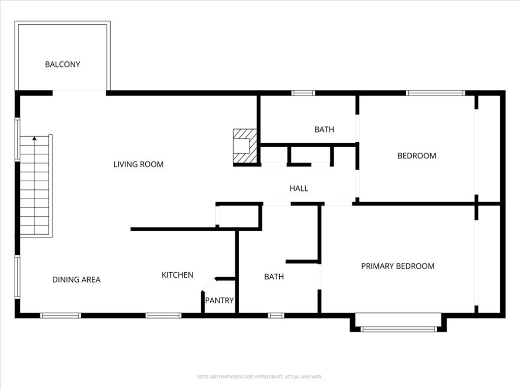 436 South Oak Park Boulevard, Unit 8 Grover Beach, CA 93433 - Photo 25 of 26 a picture of a floor plan