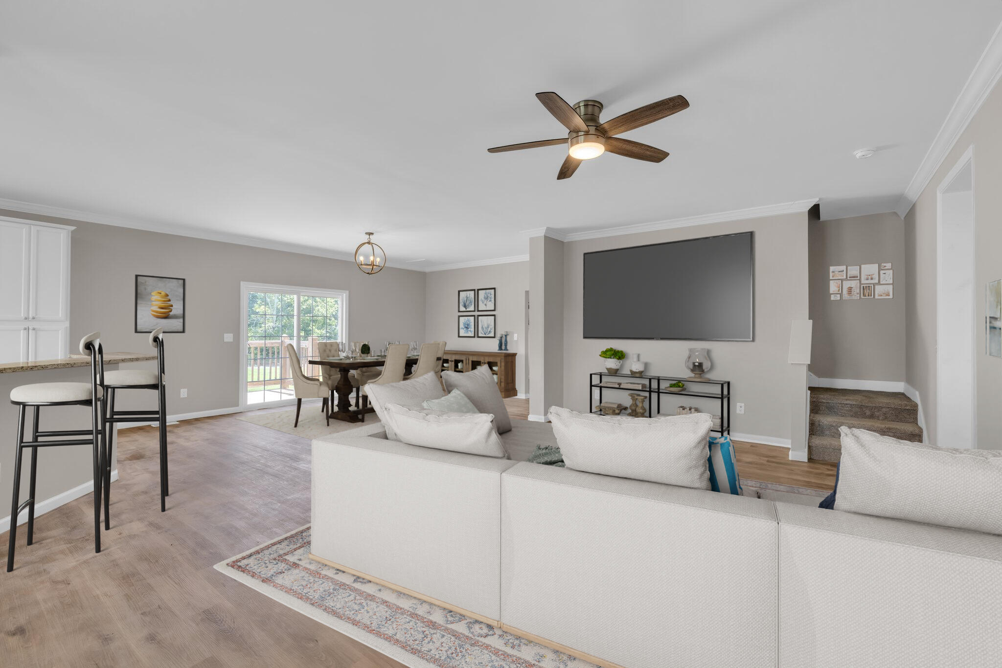 155 Waters Edge Drive Spring City, TN 37381 - Photo 6 of 44 155 Waters Edge living_dining_kitchen