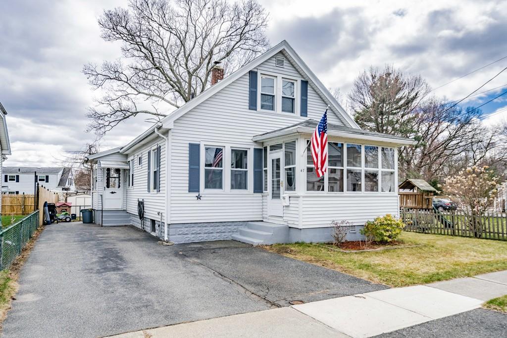 47 Richelieu Street Chicopee, MA 01020 - Photo 32 of 34 a front view of a house with a yard