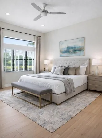 a view of a house with backyard sitting area and porch