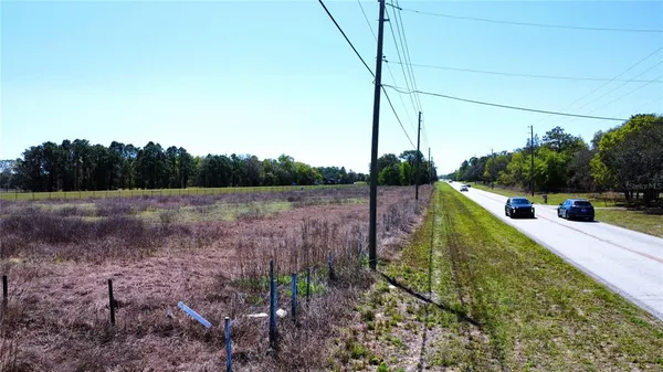 a view of a water with an outdoor space