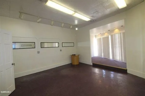 a view of a small space