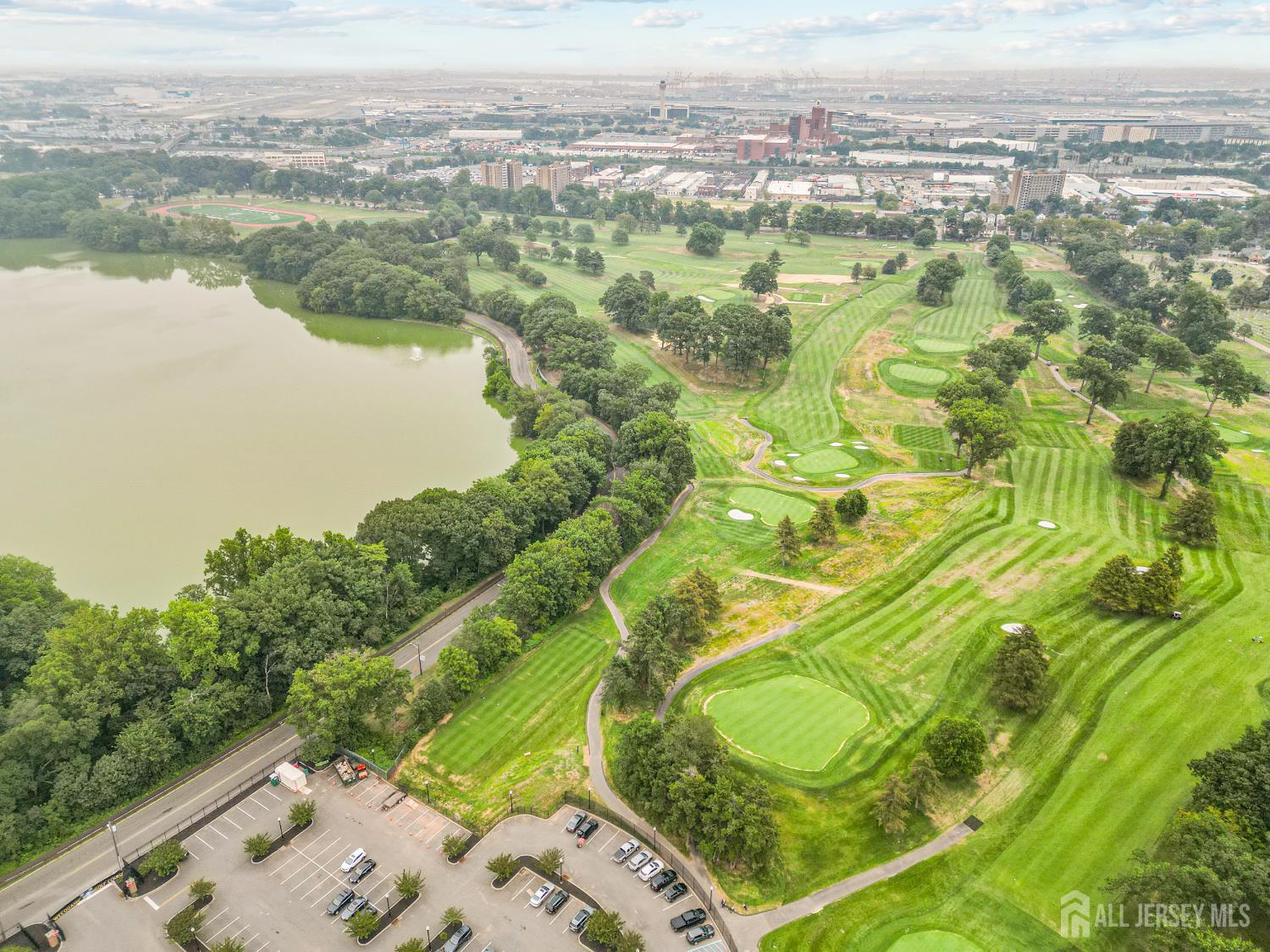 72 Bailey Avenue Hillside, NJ 07205 - Photo 18 of 20 a view of a lake with a city