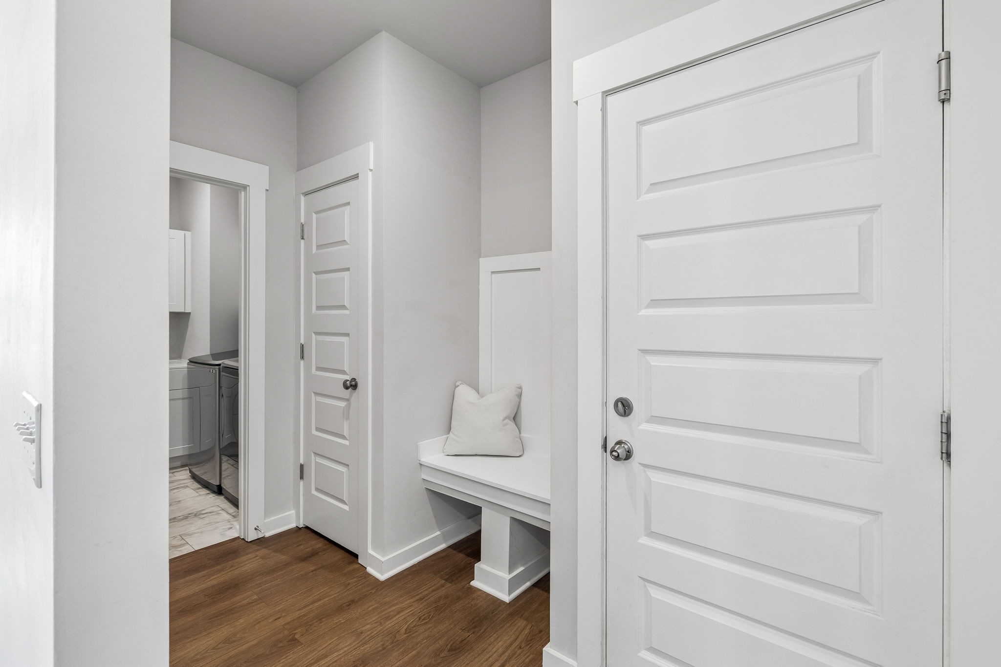 167 Harvest Point Boulevard Spring Hill, TN 37174 - Photo 34 of 55 a view of walk in closet with wooden floor