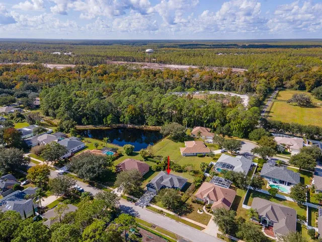 a view of a city with an ocean view