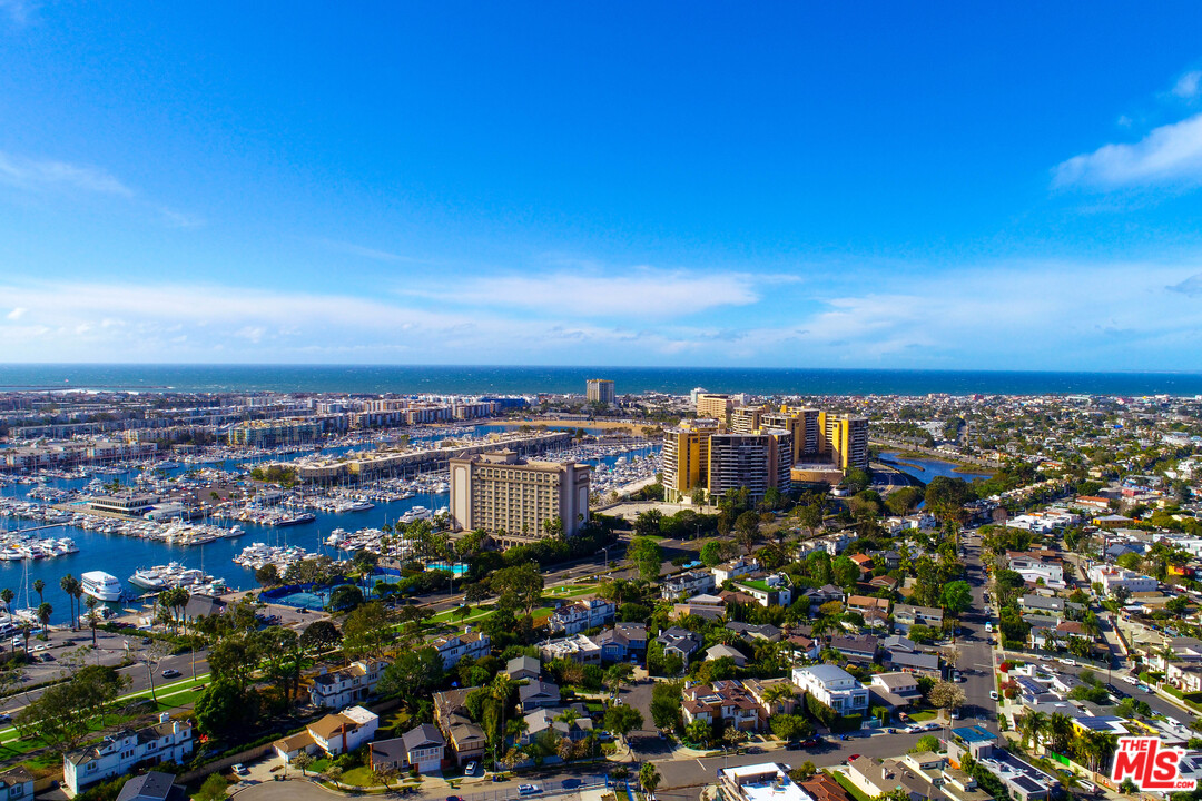 1046 Princeton Drive, Unit 210 Venice, CA 90292 - Photo 36 of 37 an aerial view of a city
