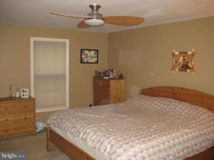 110 Finale Terrace Silver Spring, MD 20901 - Photo 4 of 7 a bedroom with a bed and a chandelier