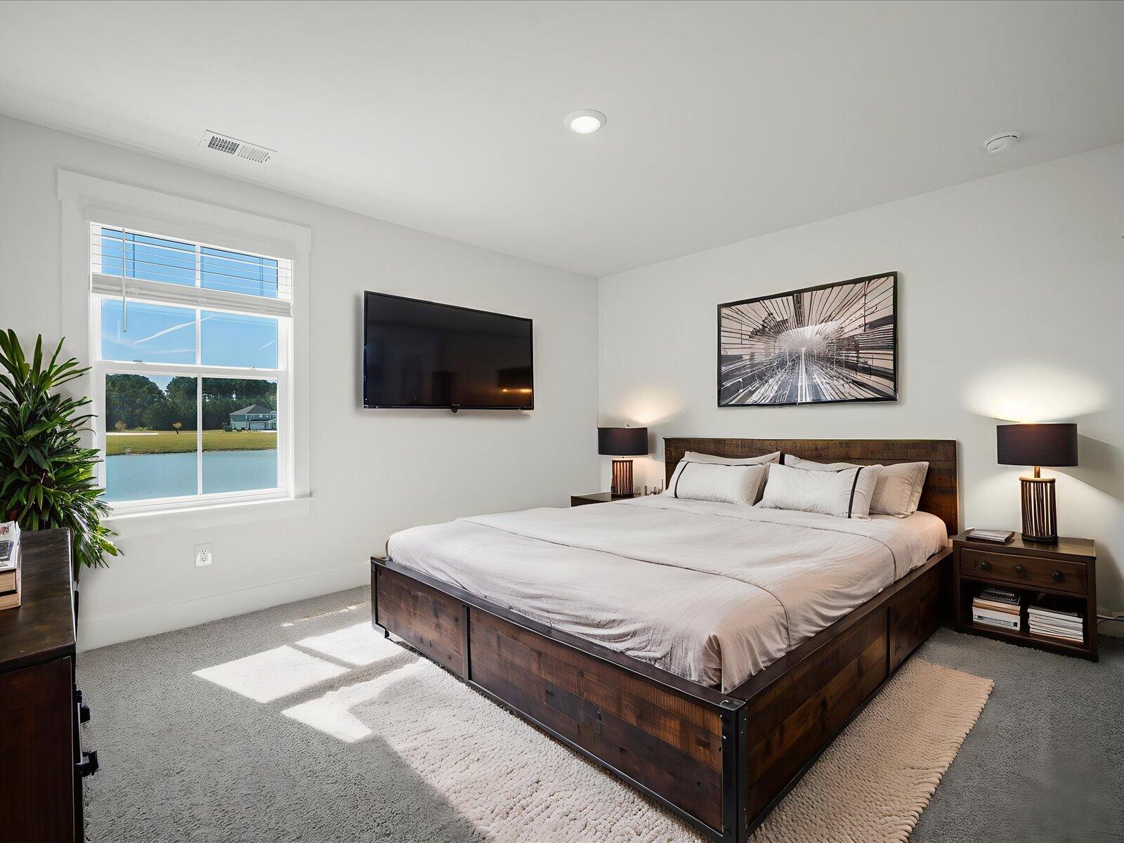 408 Radiant Blue Way Summerville, SC 29486 - Photo 8 of 39 Cane Bay_Jamestown_Upscale Rustic_Bedroo