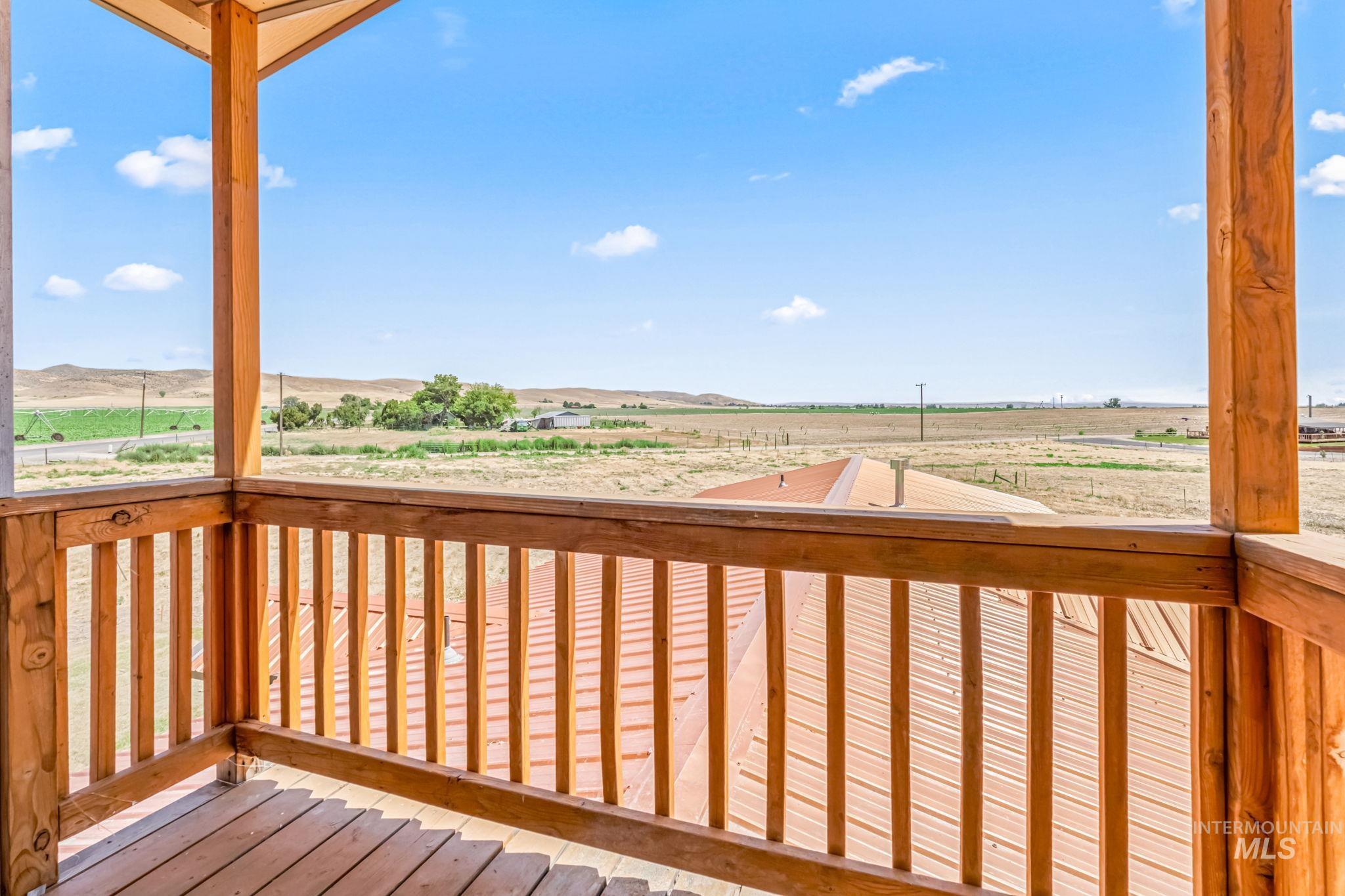 1117 Olds Ferry Road Weiser, ID 83672 - Photo 33 of 36 Wooden deck with a view of rural / pastoral area