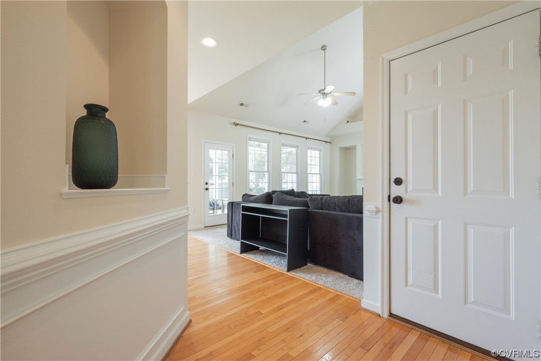 4917 Chappell Ridge Terrace Glen Allen, VA 23059 - Photo 13 of 50 a large kitchen with stainless steel appliances a large counter top a stove and a wooden floors