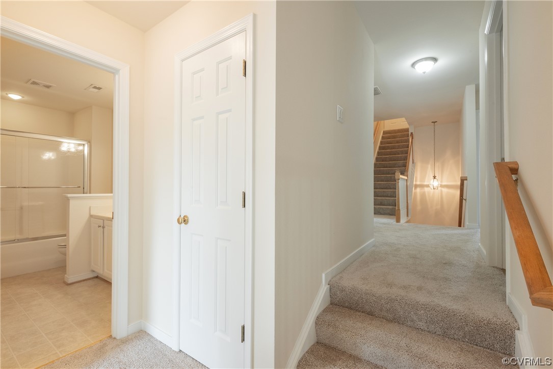 4917 Chappell Ridge Terrace Glen Allen, VA 23059 - Photo 26 of 50 a view of a hallway with staircase