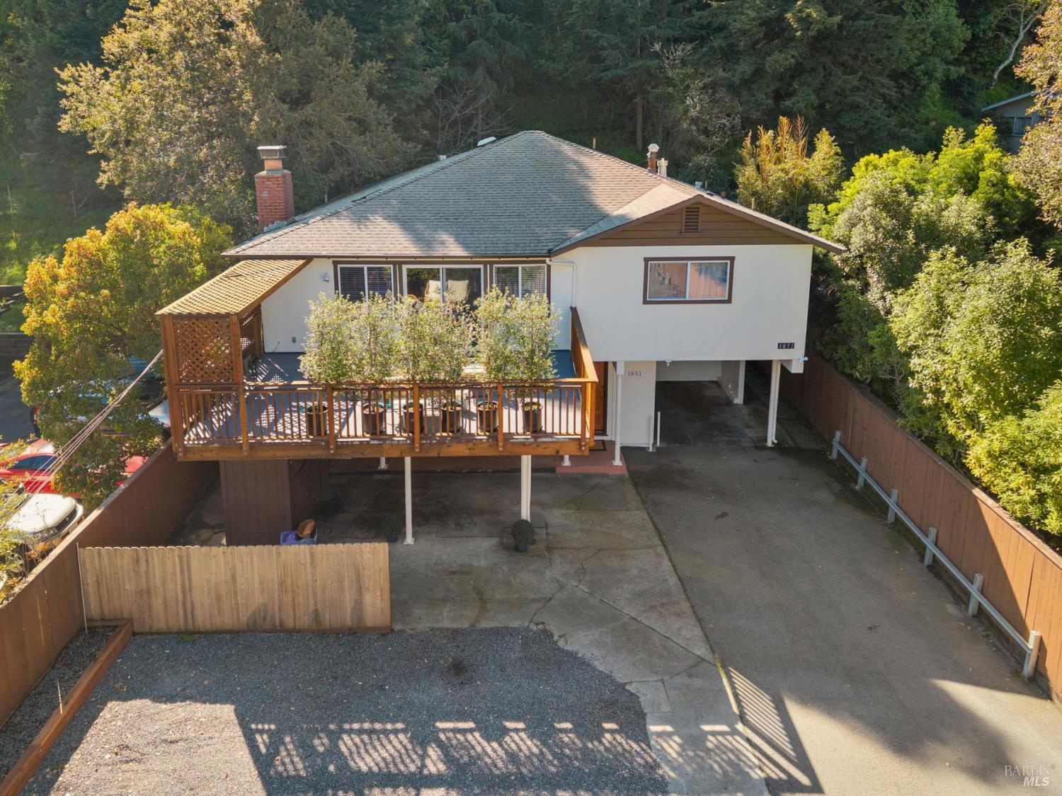 1851 Fifth Avenue San Rafael, CA 94901 - Photo 2 of 26 a view of house with outdoor space and sitting area