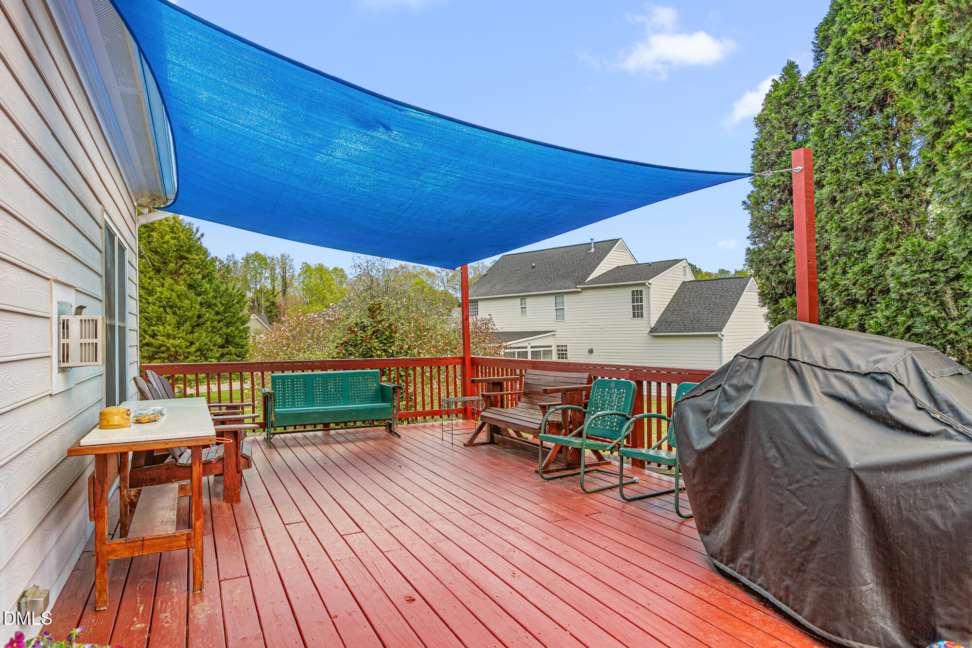 7 Powder Springs Place Durham, NC 27712 - Photo 37 of 44 swimming pool view with a seating space
