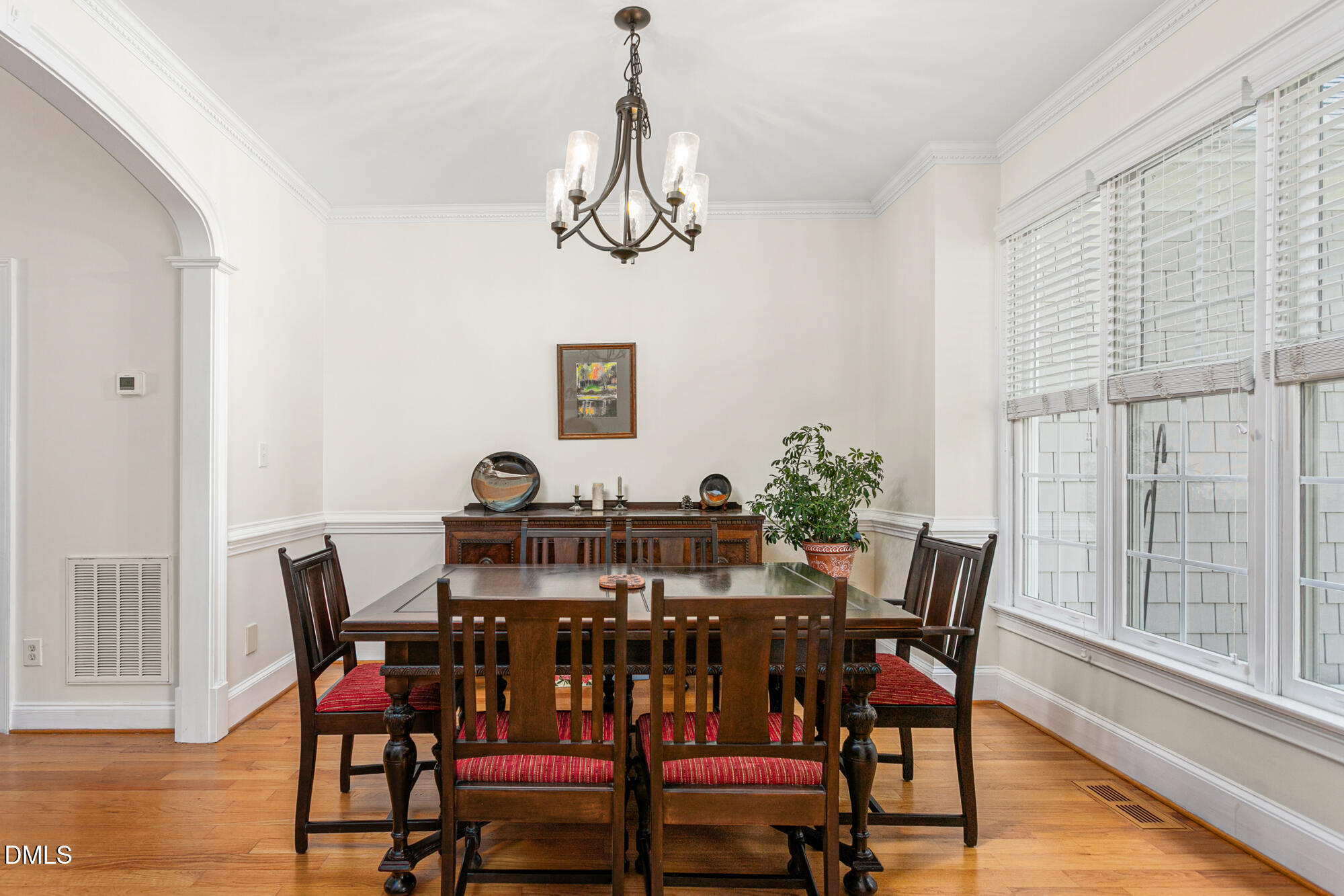 7 Powder Springs Place Durham, NC 27712 - Photo 7 of 44 a view of a dining room with furniture window and wooden floor