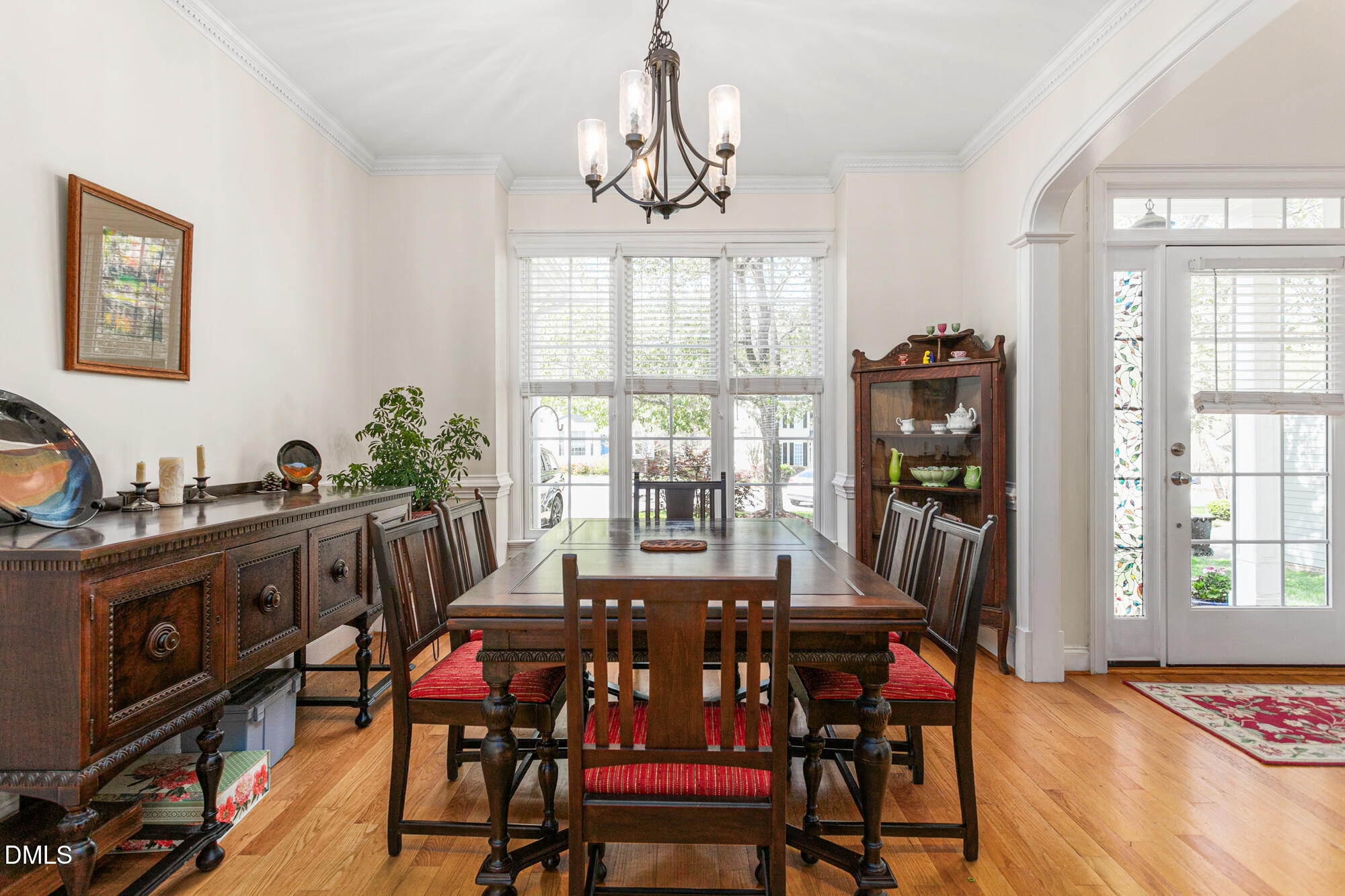 7 Powder Springs Place Durham, NC 27712 - Photo 8 of 44 a view of a dining room with furniture window and outside view