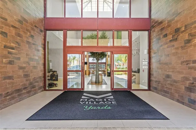 a view of a chairs and table in patio