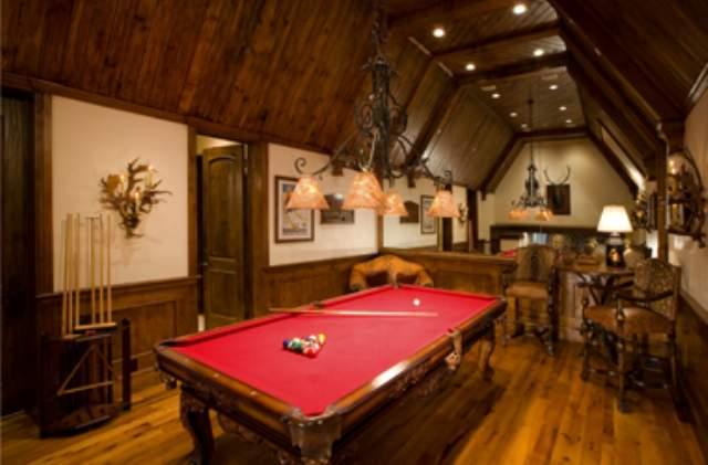 127 Powderbowl Trail Aspen, CO 81611 - Photo 6 of 9 a room with furniture pool table table and a flat screen tv