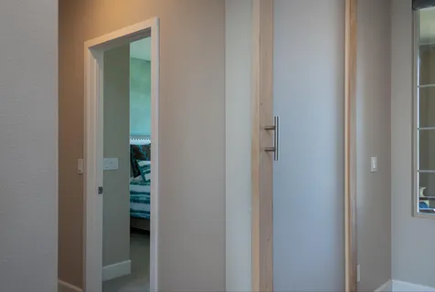 a view of closet area