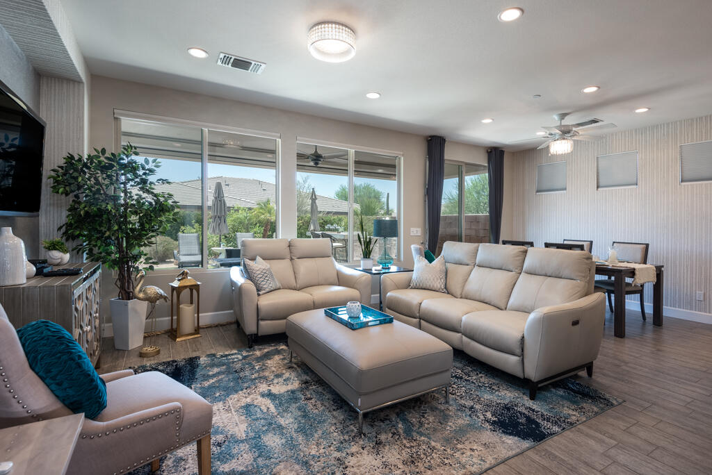 82803 Spirit Mountain Drive Indio, CA 92201 - Photo 3 of 30 a living room with furniture and a large window