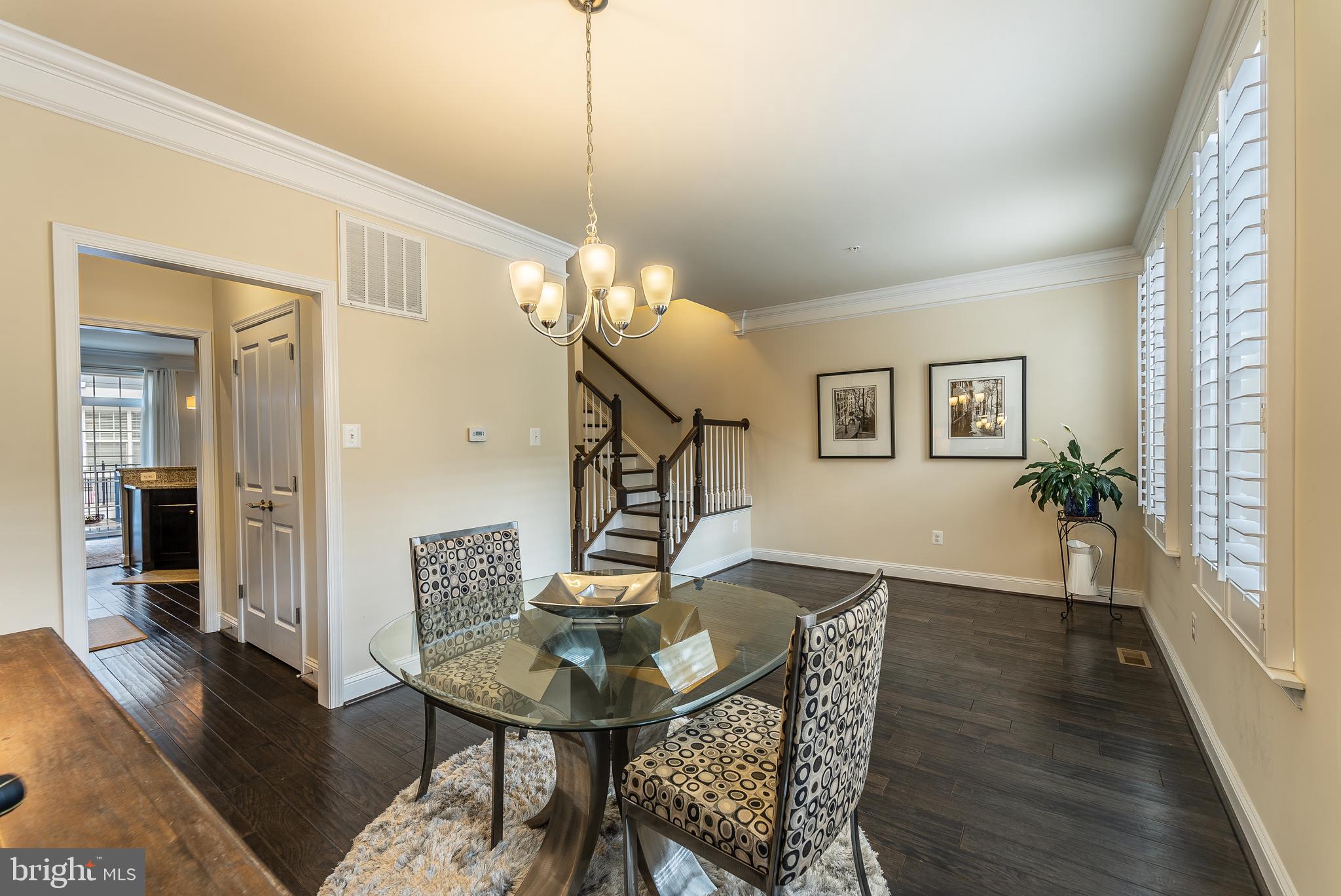 6037 Maple Hill Road Ellicott City, MD 21043 - Photo 15 of 59 MAIN LEVEL WIDE PLANK HARDWOODS & CROWN MOLDINGS