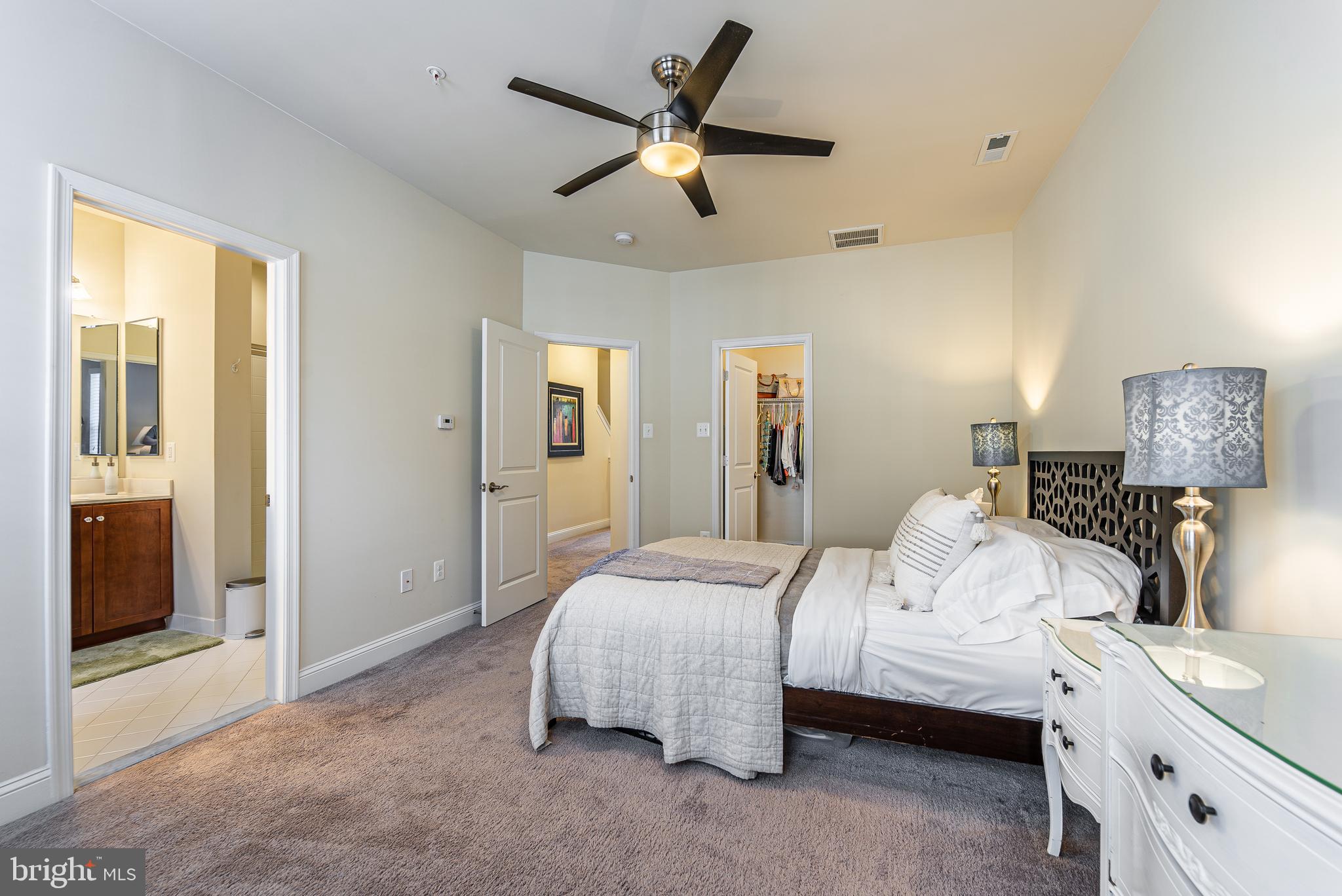 6037 Maple Hill Road Ellicott City, MD 21043 - Photo 26 of 59 PRIMARY BEDROOM WITH CEILING FAN