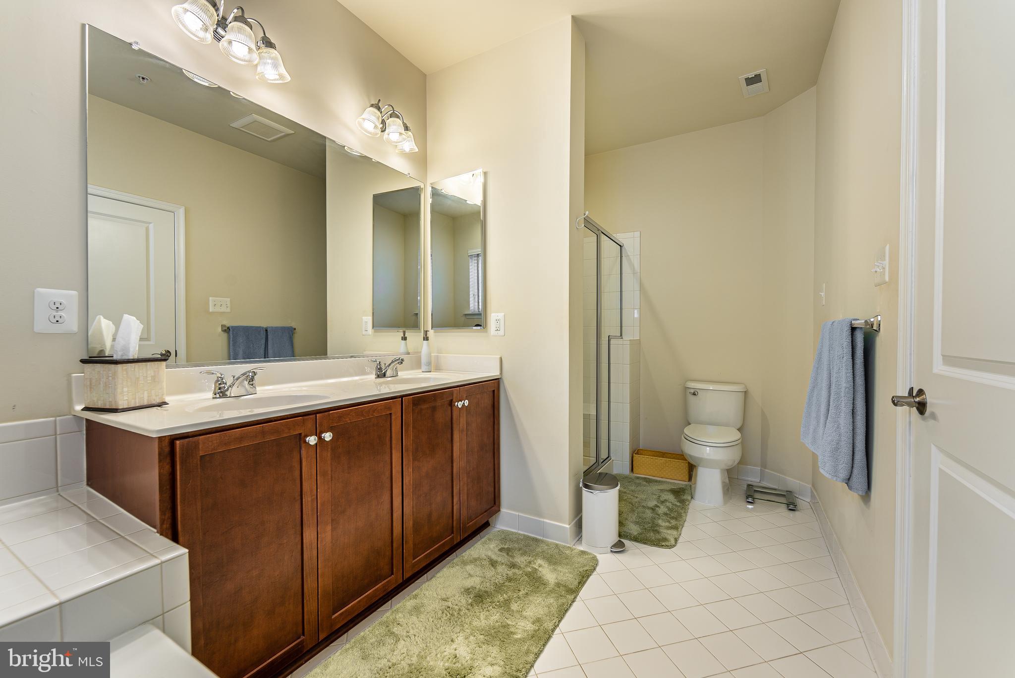 6037 Maple Hill Road Ellicott City, MD 21043 - Photo 31 of 59 PRIMARY BATH WITH DOUBLE VANITY SINKS
