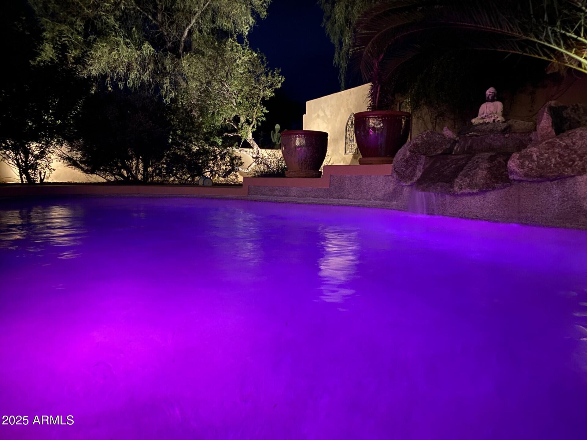 9796 East Gamble Lane Scottsdale, AZ 85262 - Photo 34 of 37 Pool lighting