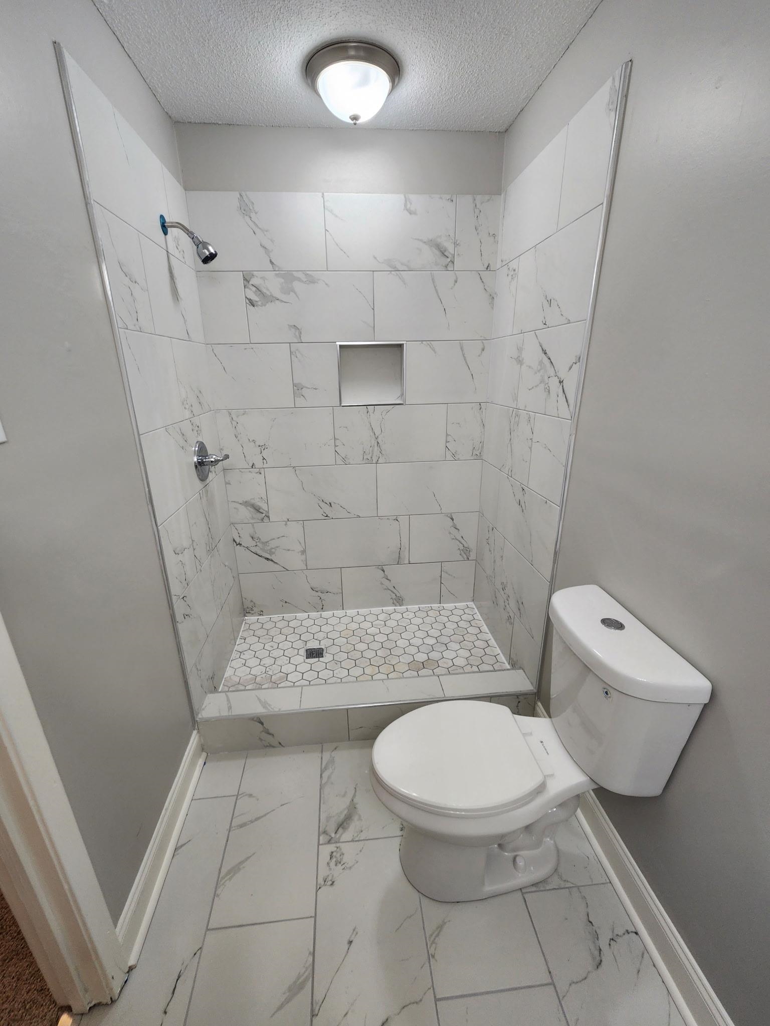 3446 Fox Meadows Road Memphis, TN 38115 - Photo 18 of 22 a bathroom with a sink a toilet and shower