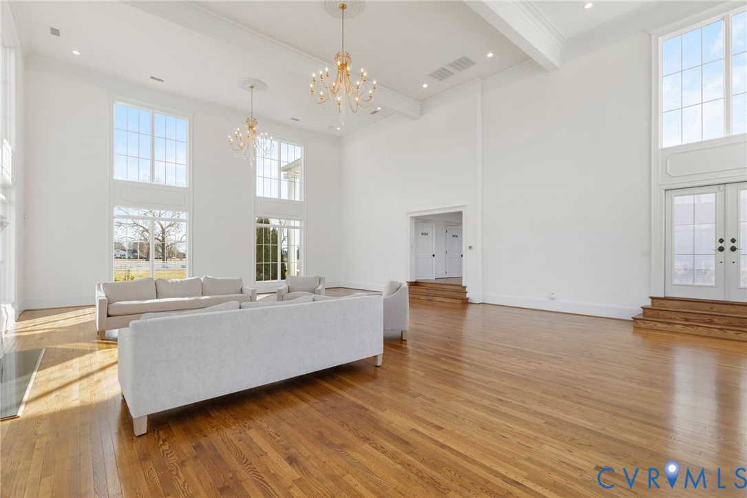 189 Old Buckingham Road Cumberland, VA 23040 - Photo 17 of 50 a living room with furniture and a wooden floor