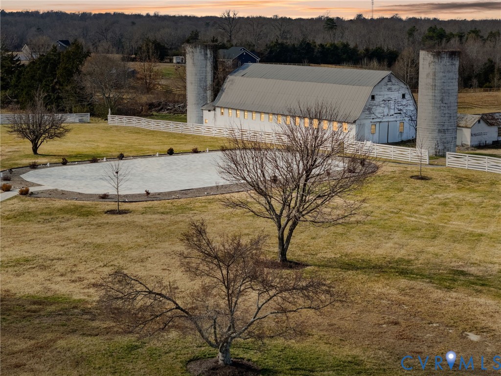 189 Old Buckingham Road Cumberland, VA 23040 - Photo 38 of 50 a view of a swimming pool with an outdoor space and seating area