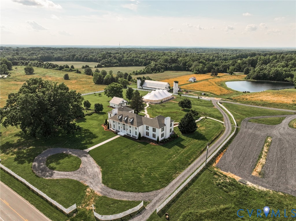 189 Old Buckingham Road Cumberland, VA 23040 - Photo 46 of 50 a view of a lake with a mountain