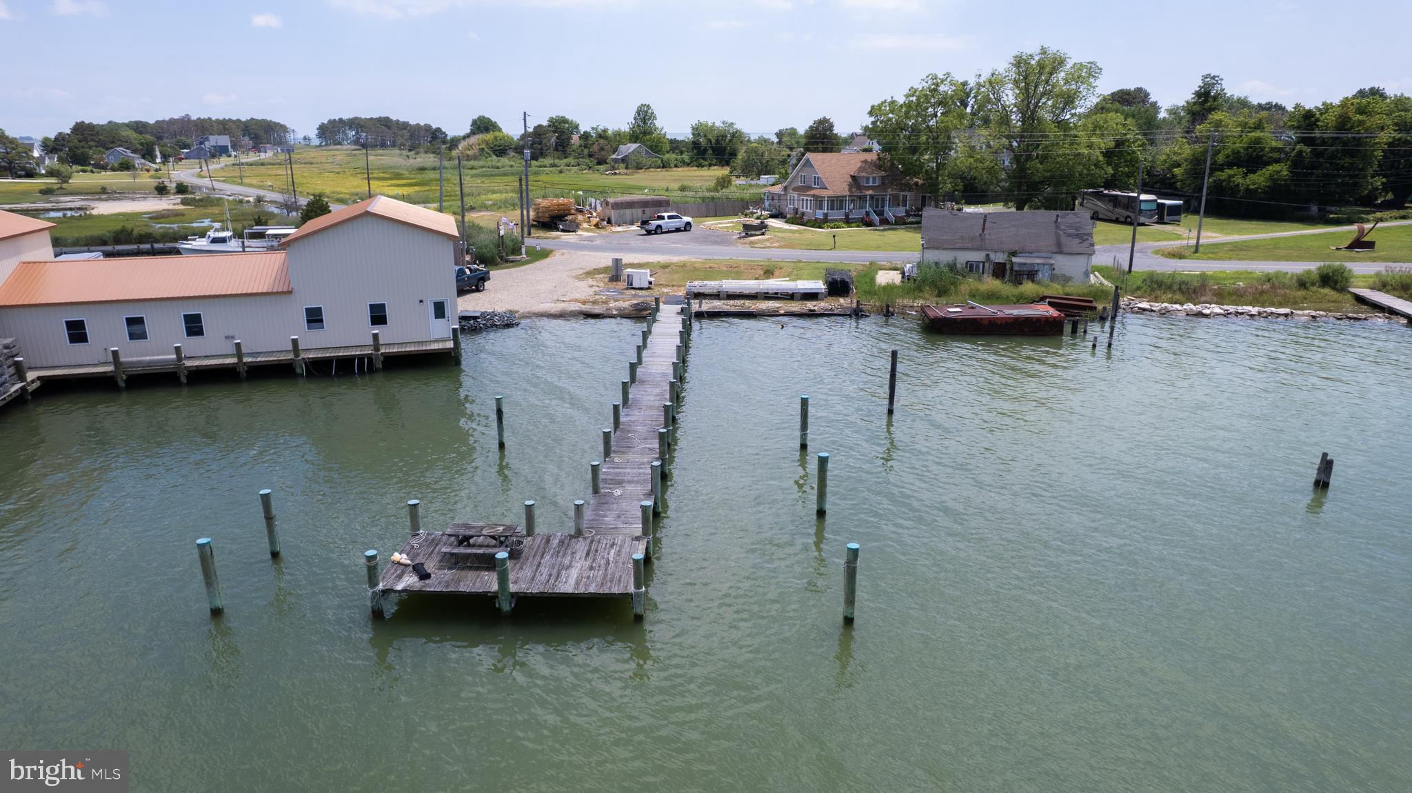 2407 Hoopers Island Road Fishing Creek, MD 21634 - Photo 61 of 69 Pier with boat slips