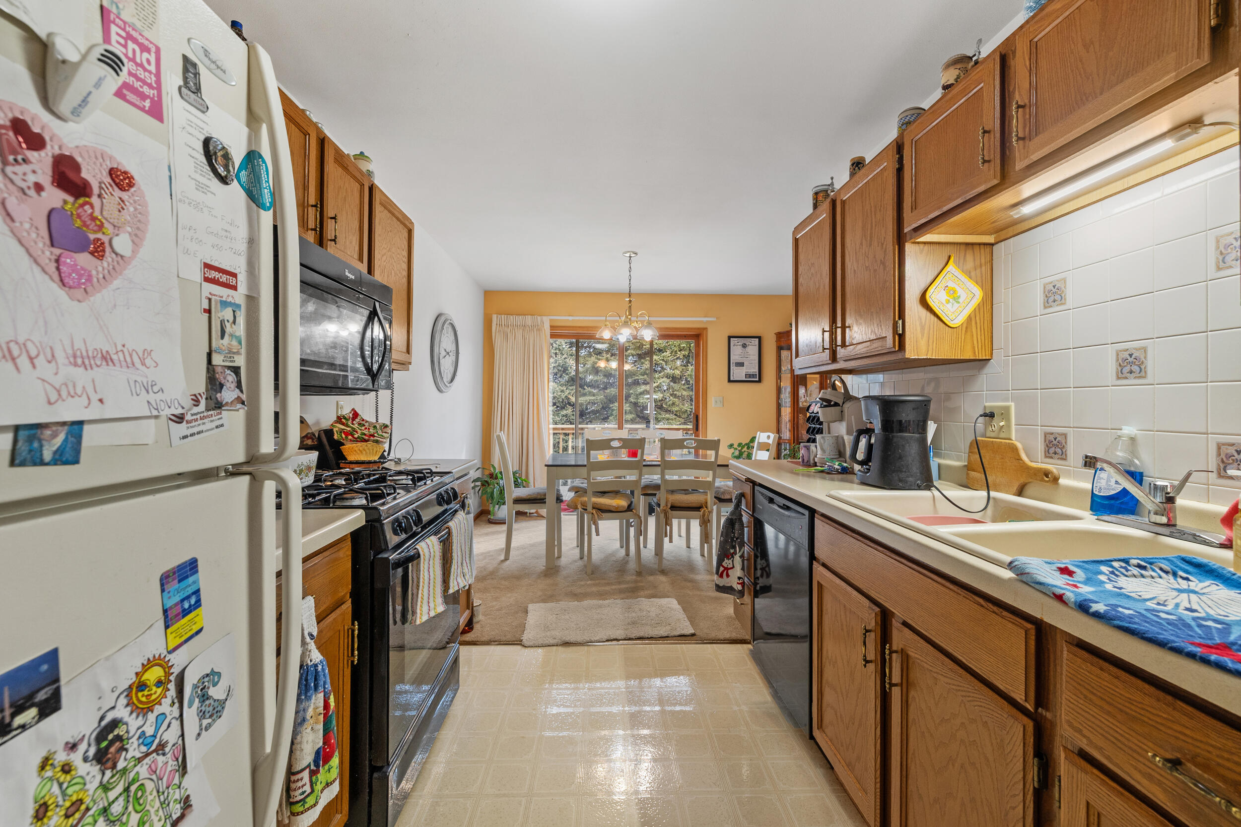 1105 Linden Street, Unit 1107 Cleveland, WI 53015 - Photo 3 of 47 1105 Kitchen to Dining Room