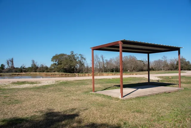 a view of a backyard with plants and a lake view