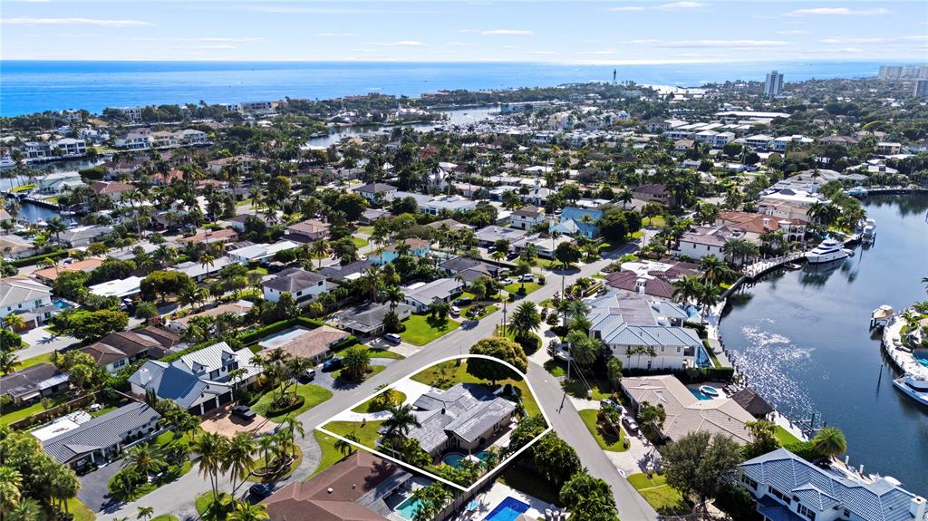 3301 Northeast 27th Avenue Lighthouse Point, FL 33064 - Photo 6 of 41 an aerial view of multiple house