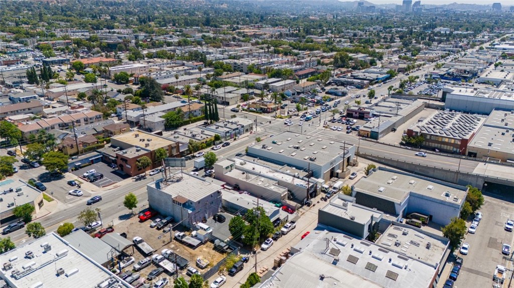 6623 San Fernando Road, Unit A Glendale, CA 91201 - Photo 29 of 33 an aerial view of a city with lots of residential buildings