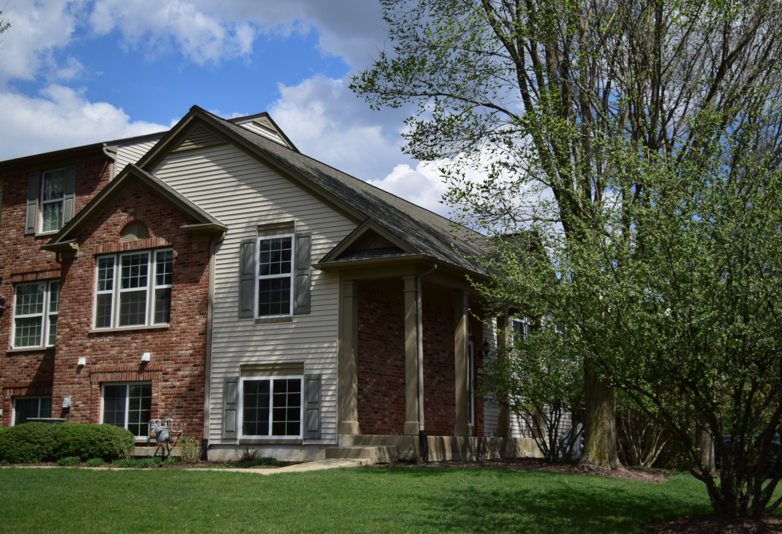 420 Valentine Way Oswego, IL 60543 - Photo 4 of 20 front view of house with a yard