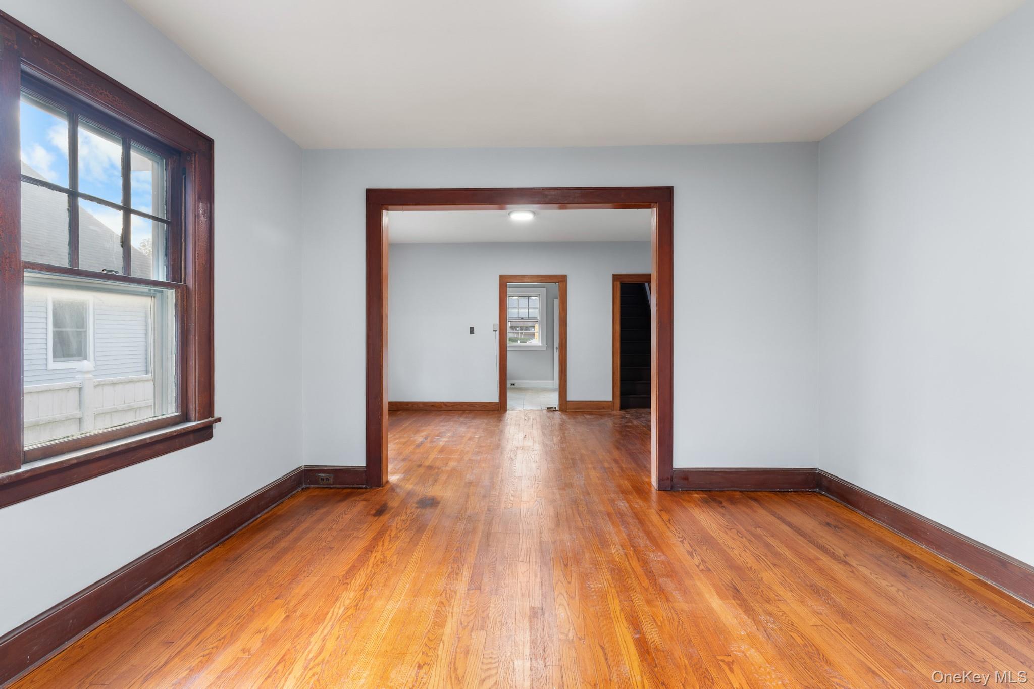 16 Oak Terrace Suffern, NY 10901 - Photo 7 of 26 a view of empty room with wooden floor and fan