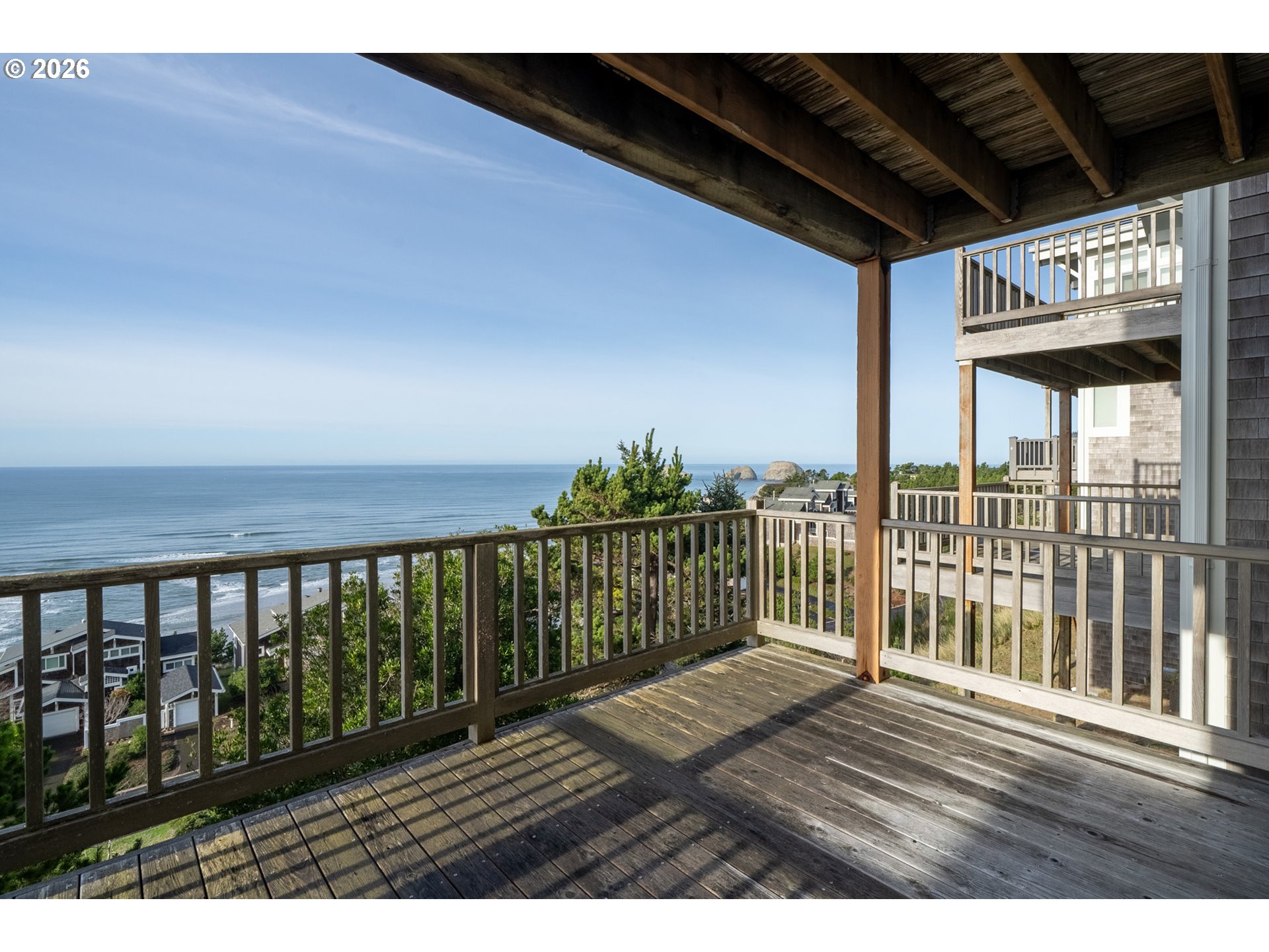 355 Promontory Lane Oceanside, OR 97141 - Photo 33 of 48 a view of a balcony