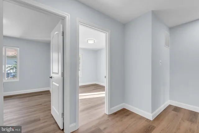 wooden floor in an empty room