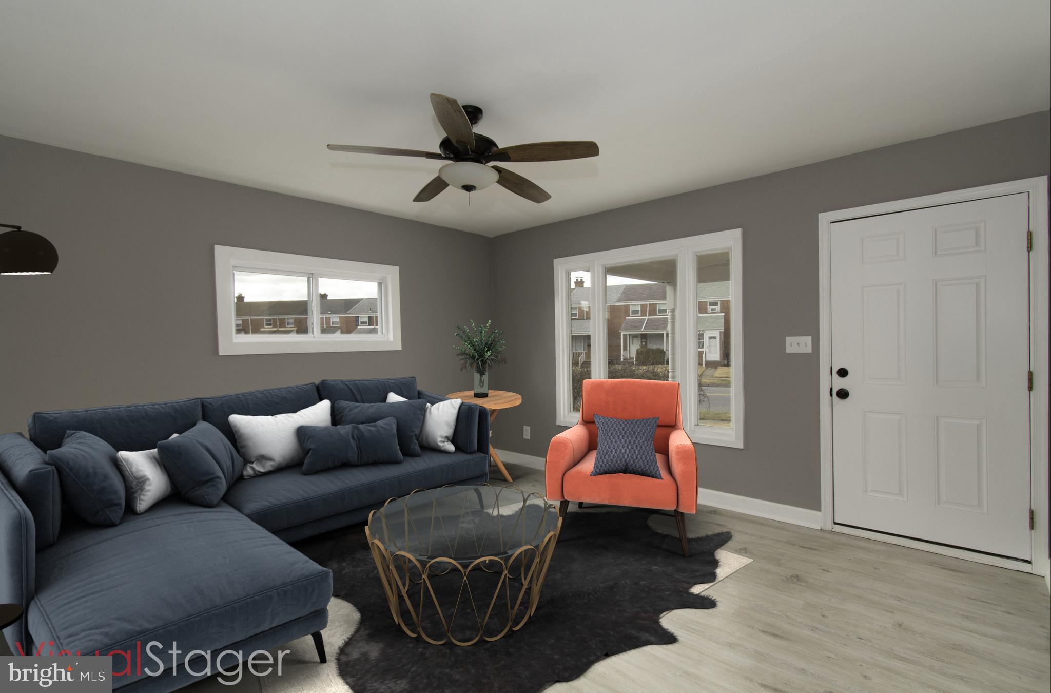 8041 Kimberly Road Dundalk, MD 21222 - Photo 6 of 23 Living Room